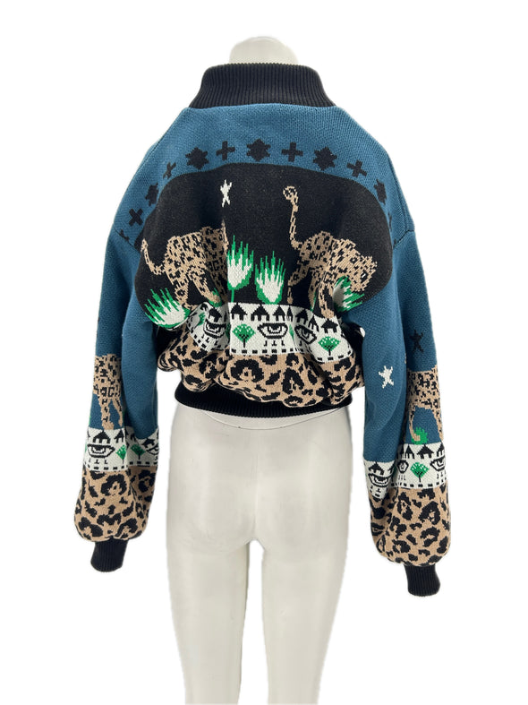 Cardigan à imprimé