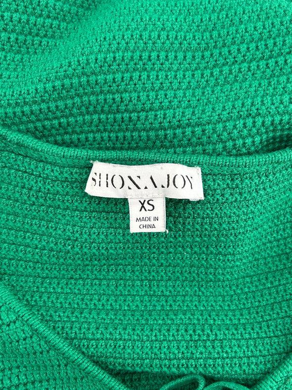 Robe en crochet verte