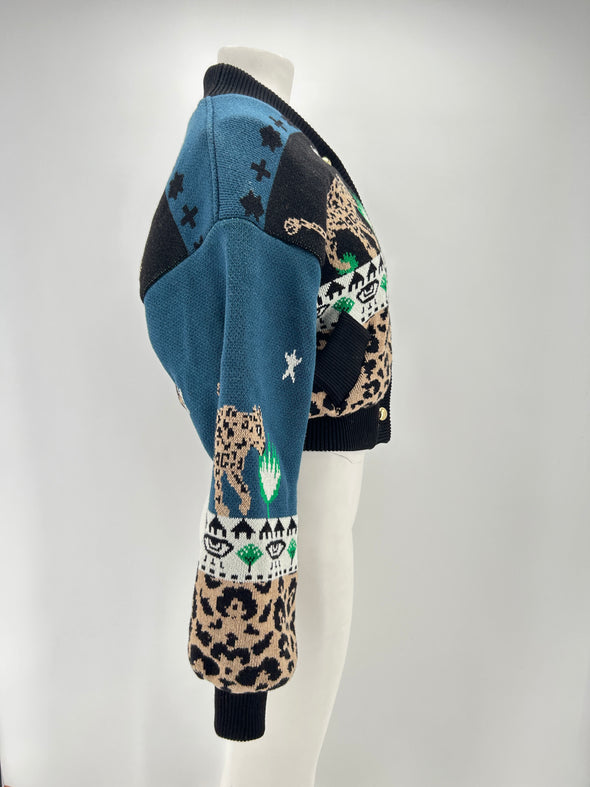 Cardigan à imprimé