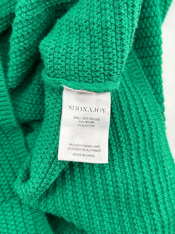 Robe en crochet verte