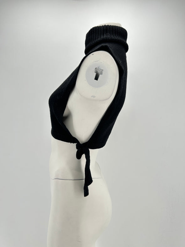 Pull en laine noir