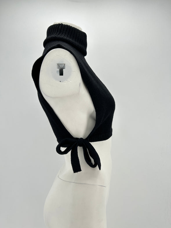 Pull en laine noir