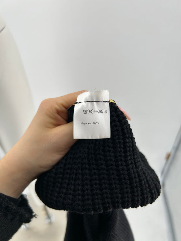 Pull en laine noir