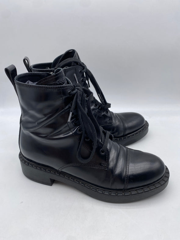 Boots en cuir noires