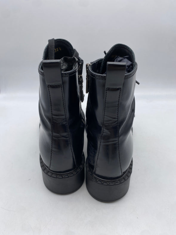 Boots en cuir noires