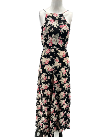 Robe longue imprimée fleuris