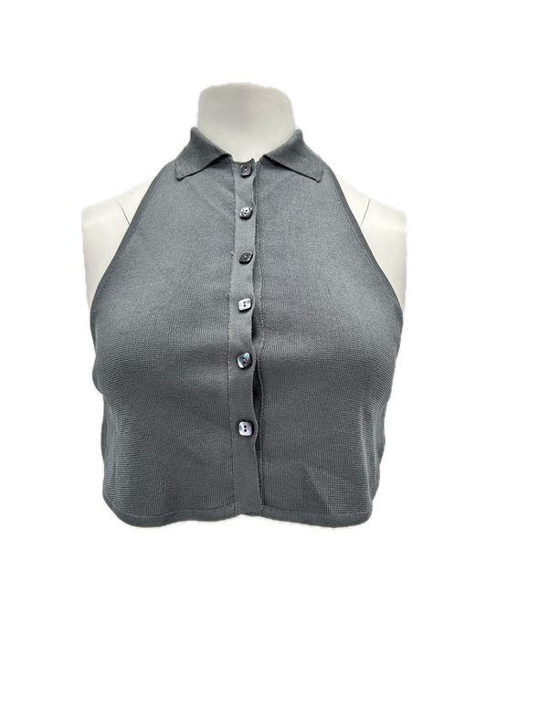 Top crop gris