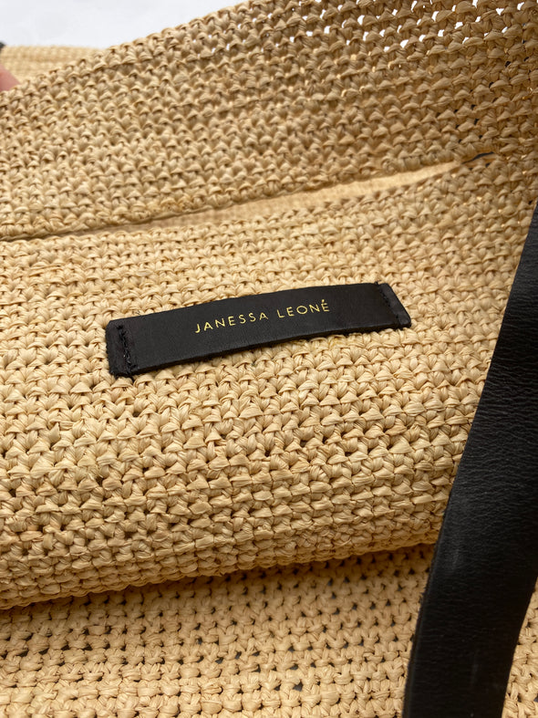 Tote bag en raphia