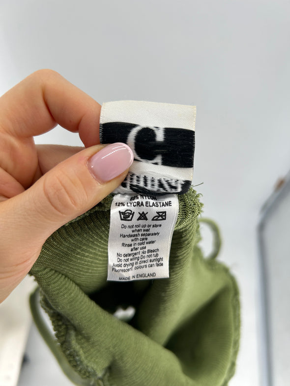 Maillot de bain une pièce vert