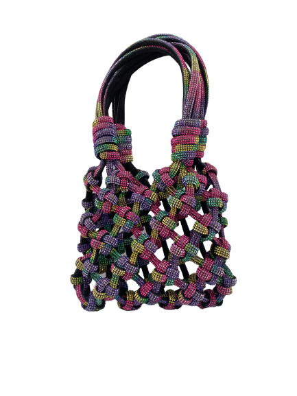 Mini sac en strass