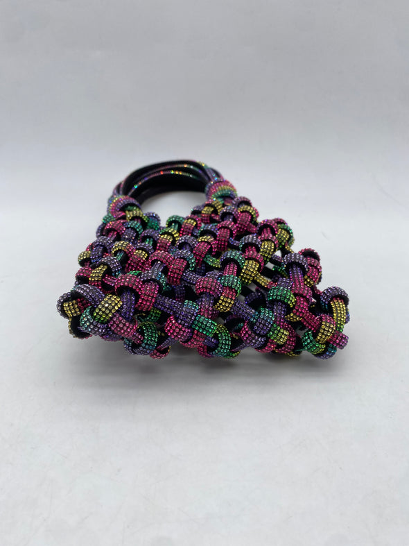 Mini sac en strass