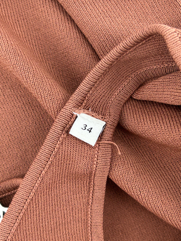Robe marron