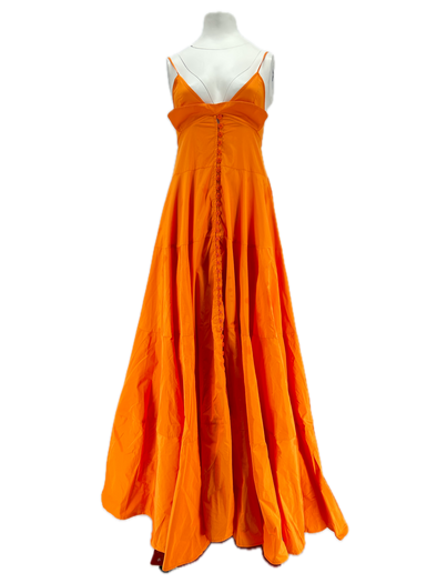 Robe orange "Le Coup de Soleil"