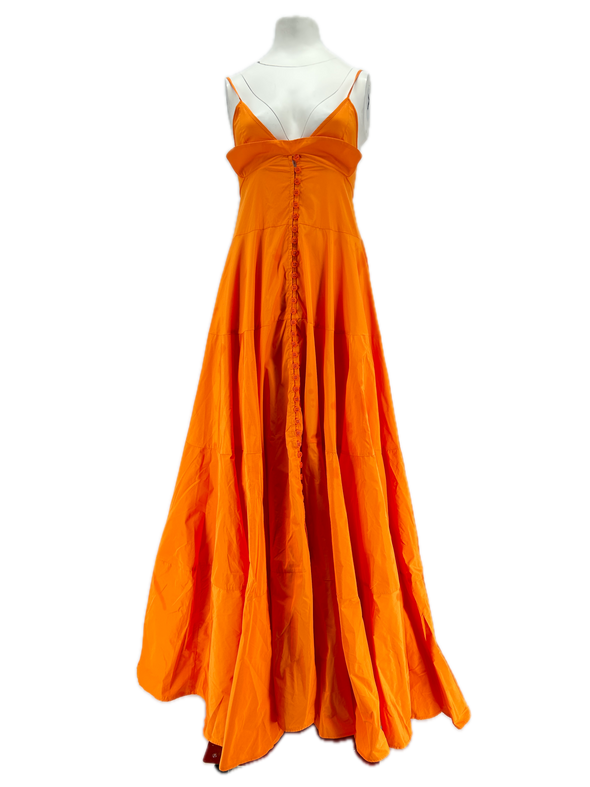 Robe orange "Le Coup de Soleil"