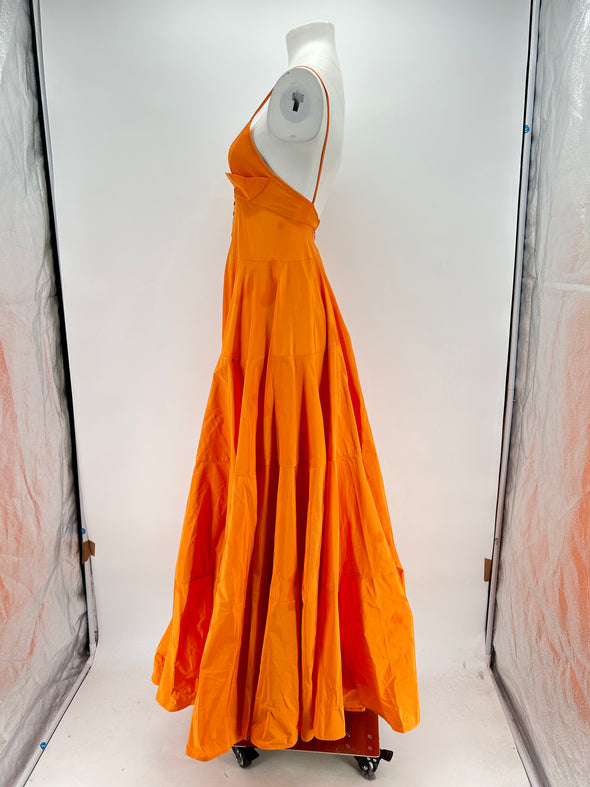 Robe orange "Le Coup de Soleil"