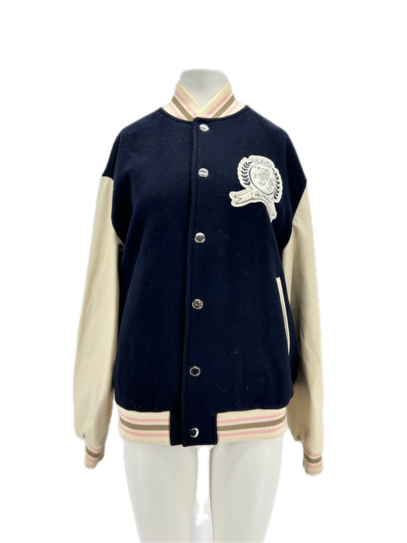 Blouson en laine "Varsity"