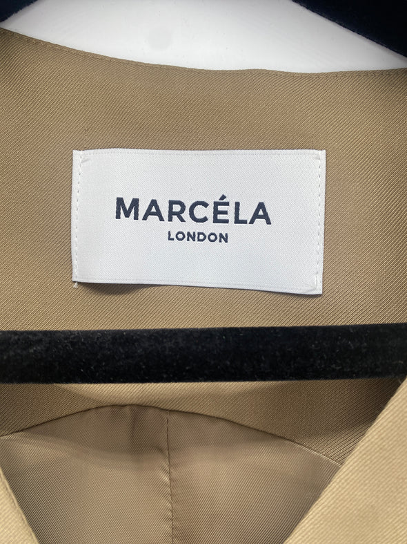 Veste sans manches beige