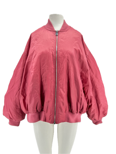 Veste bomber rose