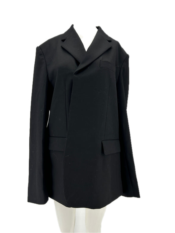 Blazer en laine noir