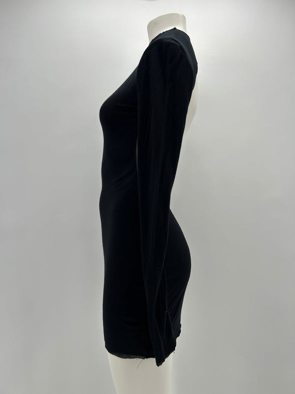 Robe courte noir