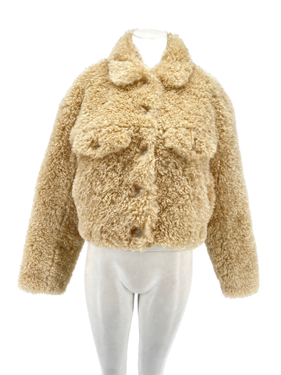 Veste en fausse fourrure