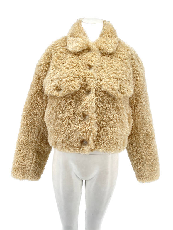 Veste en fausse fourrure
