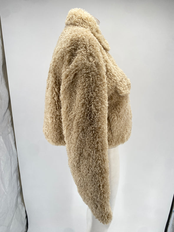 Veste en fausse fourrure