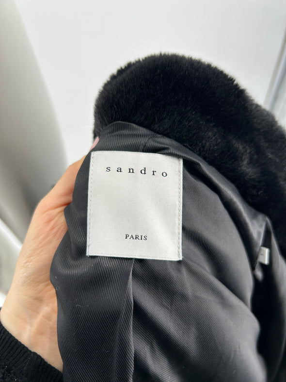 Bomber en fausse fourrure