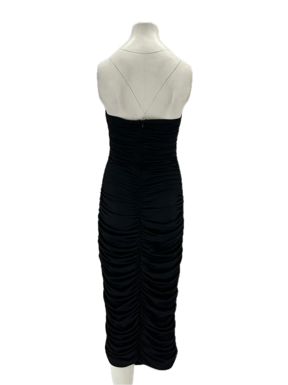 Robe bustier noire