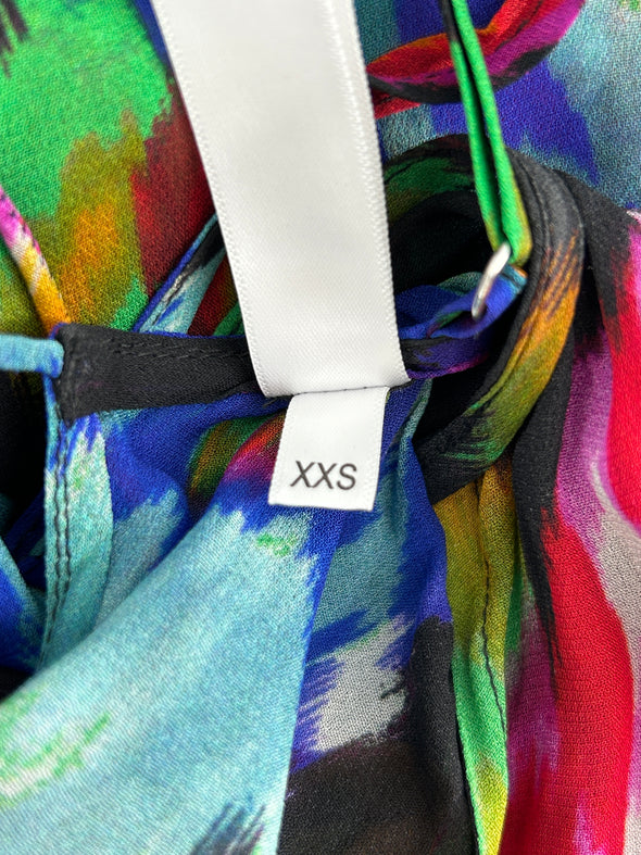 Robe multicolore