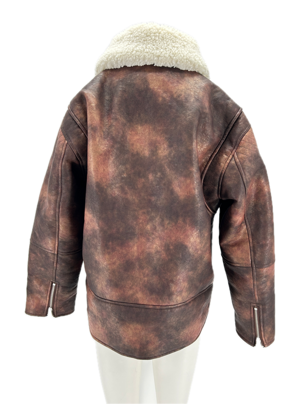 Blouson en similicuir