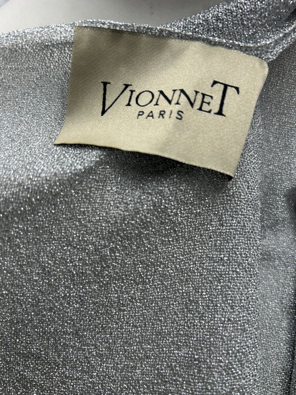 Top à paillettes silver