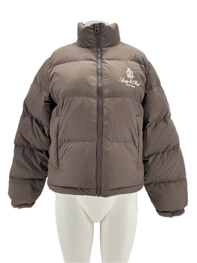 Doudoune marron