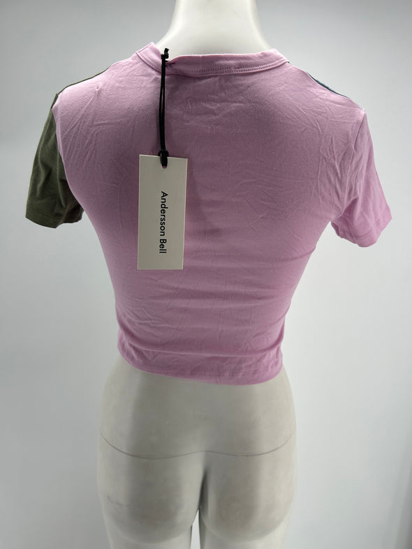 T-shirt court avec imprimés