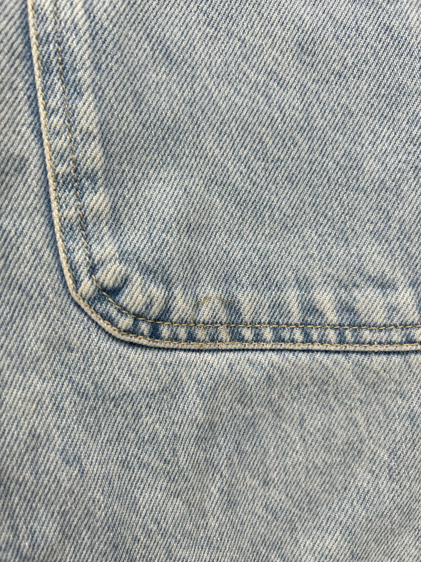 Jean bleu effet cargo