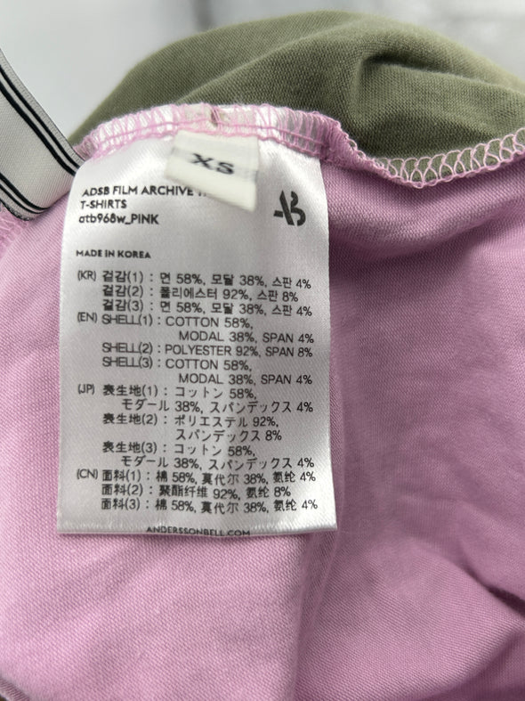 T-shirt court avec imprimés