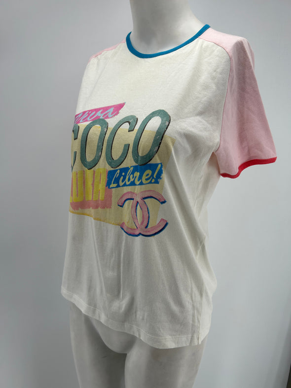 T-shirt avec imprimé pastel