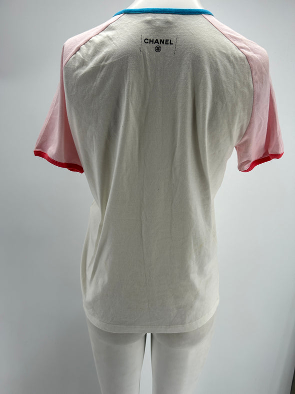 T-shirt avec imprimé pastel