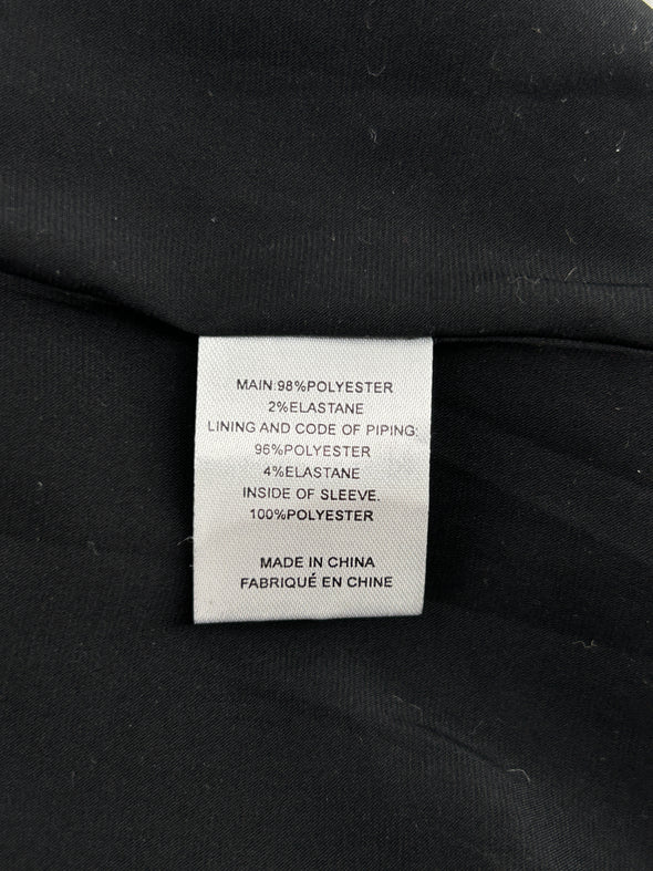 Robe asymétrique noire