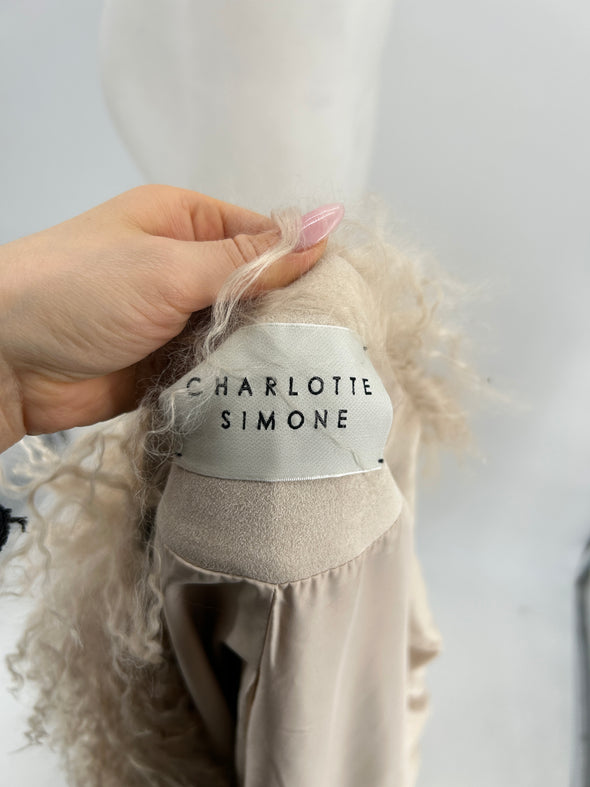 Manteau en fausse fourrure