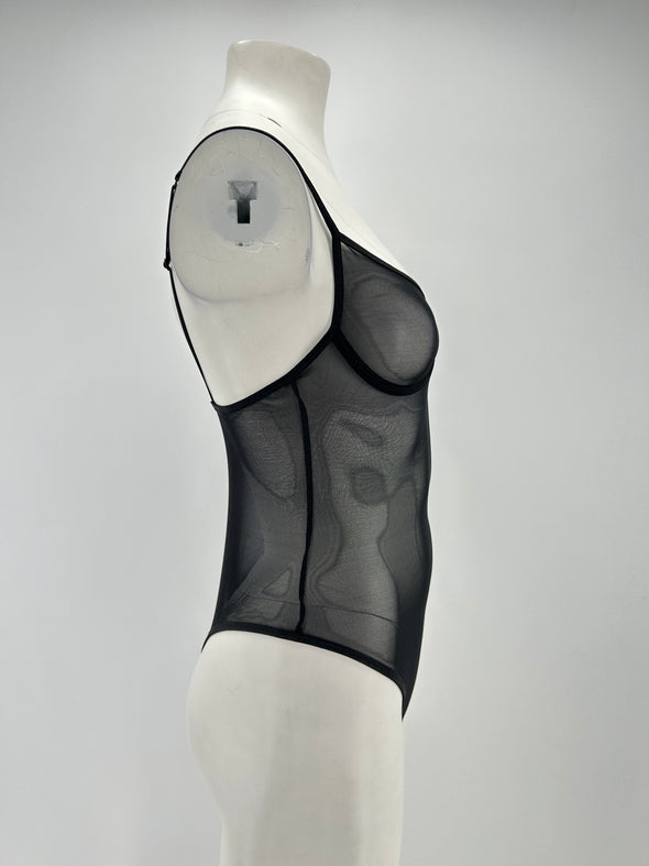 Body transparent noir