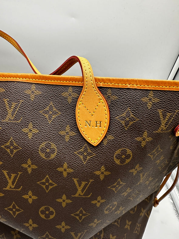 Sac à main "Neverfull" en toile enduite