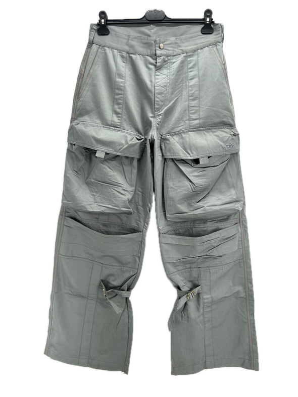 Pantalon cargo gris