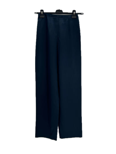 Pantalon en mélange de soie et laine