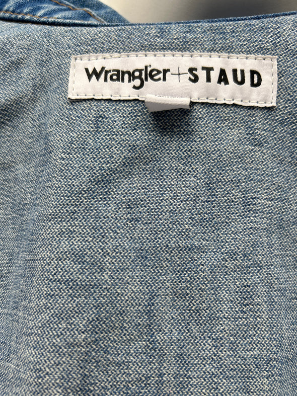 Veste en denim bleue