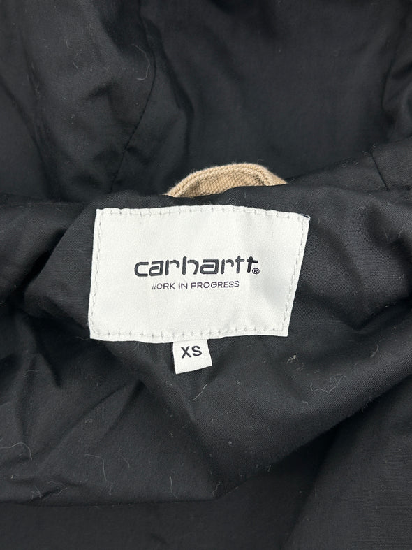 Veste à capuche beige
