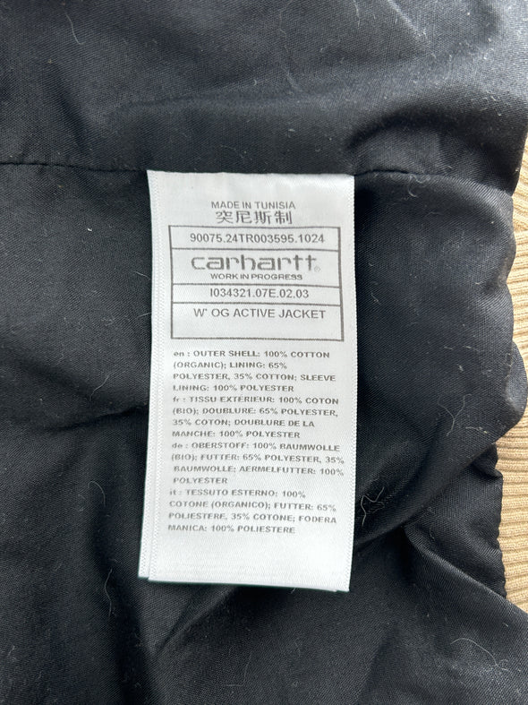Veste à capuche beige