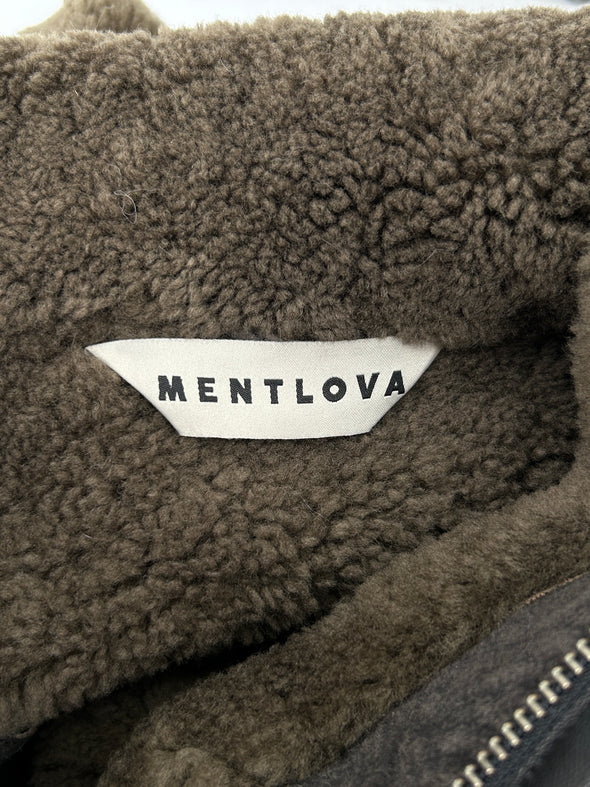 Veste en shearling