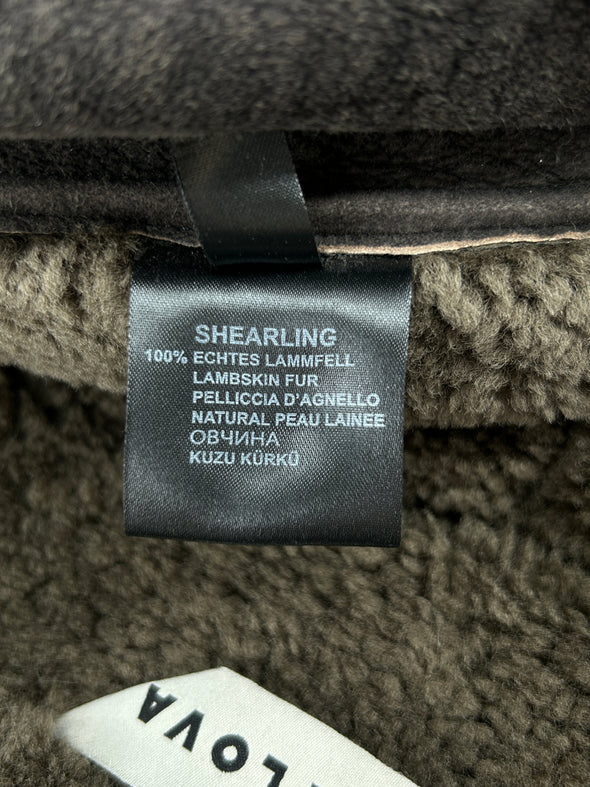 Veste en shearling