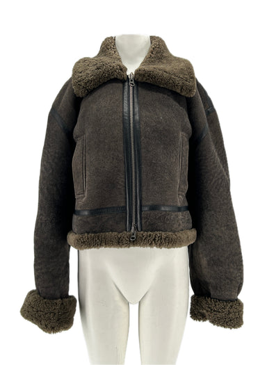 Veste en shearling